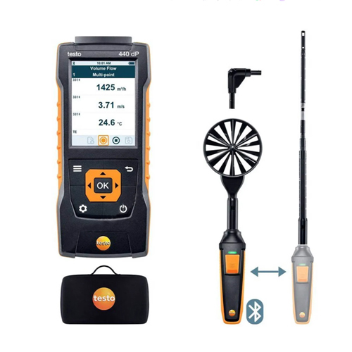Комплект Testo 440dP для вентиляции №1
